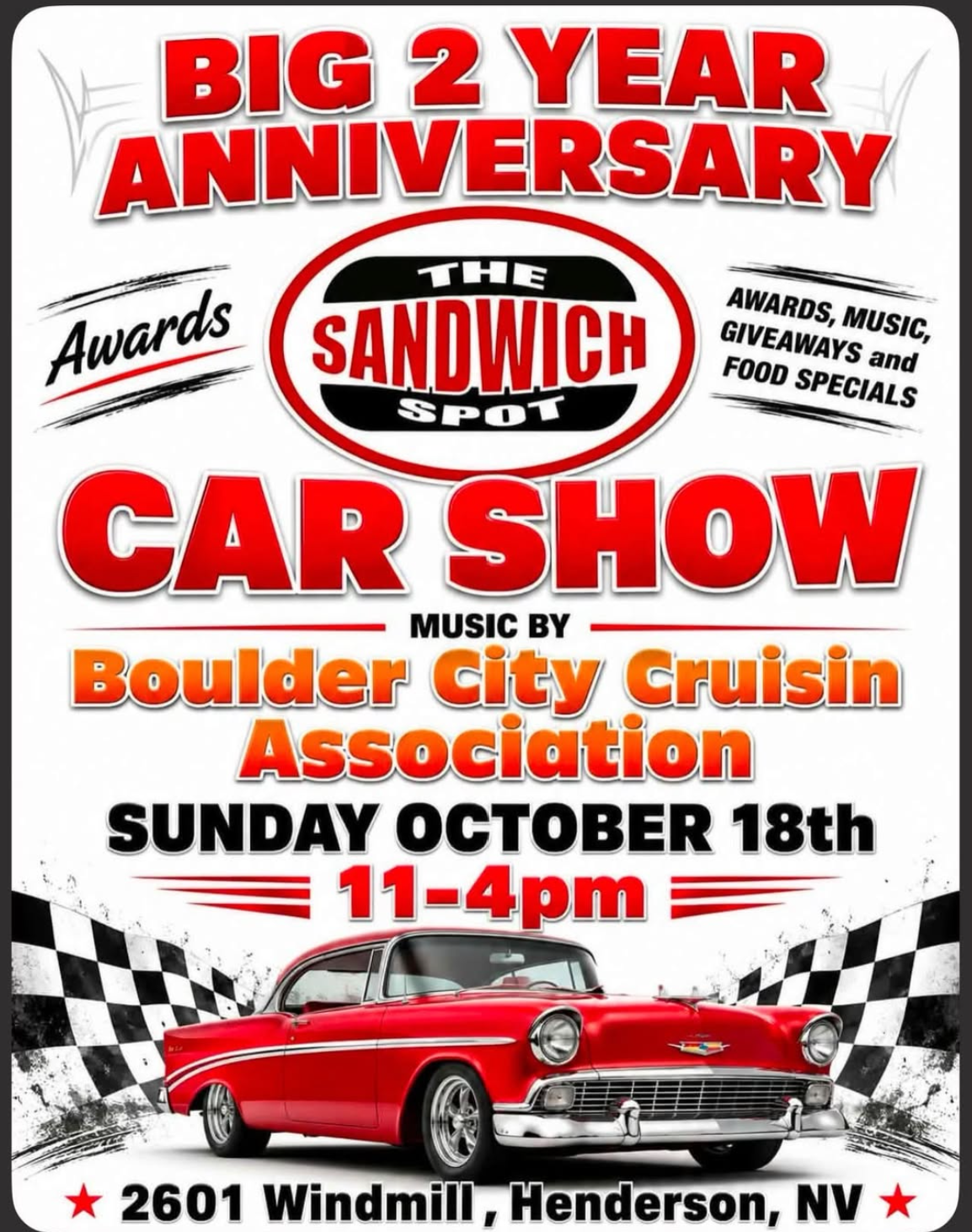 The Sandwhich spot Car Show